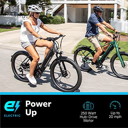 Schwinn Coston Hybrid Electric Bike, 20MPH - Image 2