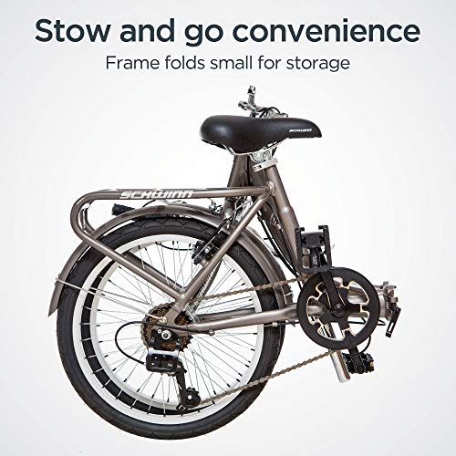 Schwinn Loop Folding Bike, 20-Inch Wheels, 7-Speed - Image 5
