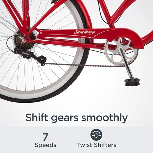Schwinn Sanctuary 7 Comfort Beach Cruiser Bike - Image 3