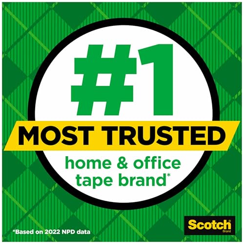 Scotch Magic Tape, Invisible, 12 Rolls, 3/4 x 1000 Inches - Image 3