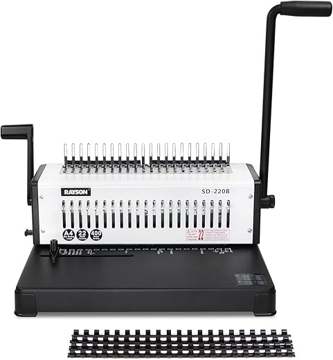 RAYSON SD-220B 21 Holes Comb Binding Machine