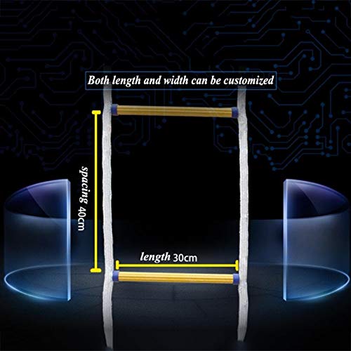 SDVantage Emergency Fire Escape Ladder, 45m Yellow - Image 2