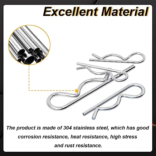 Seept 7-Sizes 304 Stainless Steel Cotter Pins - Image 3