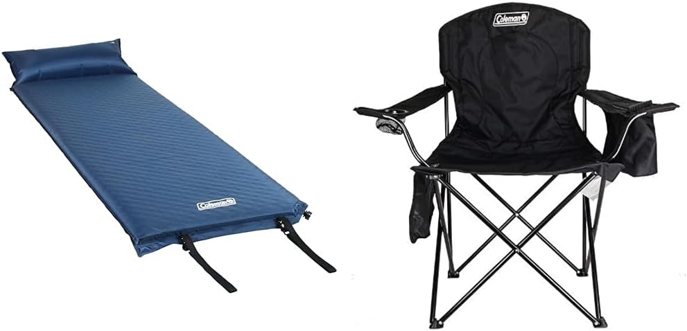 Coleman Self-Inflating Camping Sleep Pad And Chair