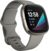 Amazon Renewed Sense Advanced Health Smartwatch – Silver