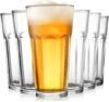 Yopay Set Of 6 Tempered Drinking Glasses