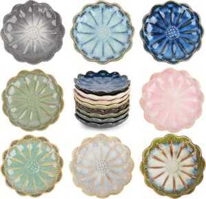 ZEBERBO Set Of 8 Ceramic Dipping Bowls
