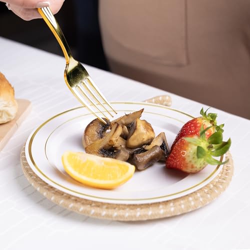 SETUP Disposable Gold Combo Cutlery Set 160 Count - Image 3