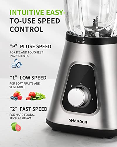 SHARDOR Blender For Shakes And Smoothies Combo - Image 3