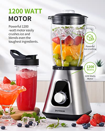 SHARDOR Blender For Shakes And Smoothies Combo - Image 2