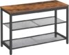 HOOBRO Shoe Bench With 3-Tier Rack