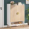 Tribesigns Shoe Cabinet With Doors, 7-Tier Storage
