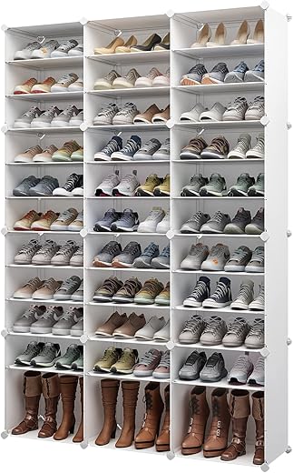 MAGINELS Shoe Rack Organizer 72 Pairs Cabinet