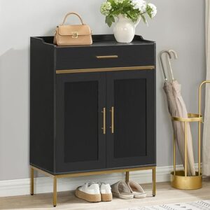 HOOBRO Shoe Storage Cabinet With Adjustable Shelves