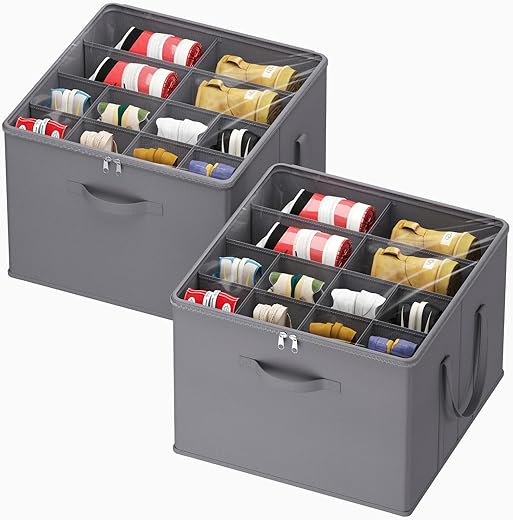 Lifewit Shoe Storage Organizer With Clear Cover