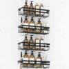 WOWBOX Shower Caddies 4 Pack – Adhesive Hanging Shelves