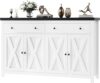 FOTOSOK Sideboard Buffet Cabinet With Storage