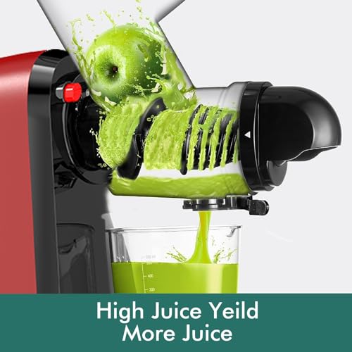 SIFENE Quiet Cold Press Juicer, Wide Dual Chute - Image 3
