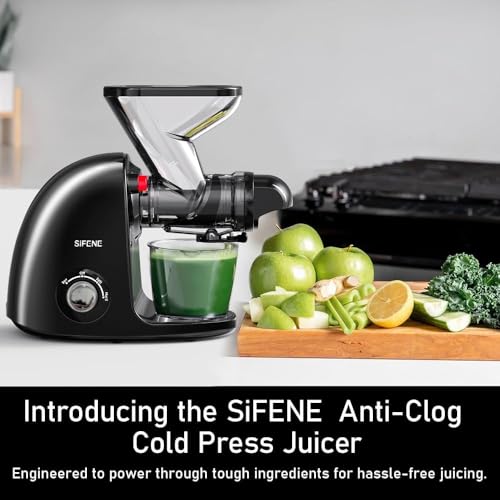 SIFENE Slow Masticating Cold Press Juicer Machine - Image 2