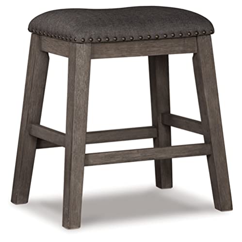 Signature Design by Ashley Caitbrook Rustic Counter Height Barstool, Gray - Image 4