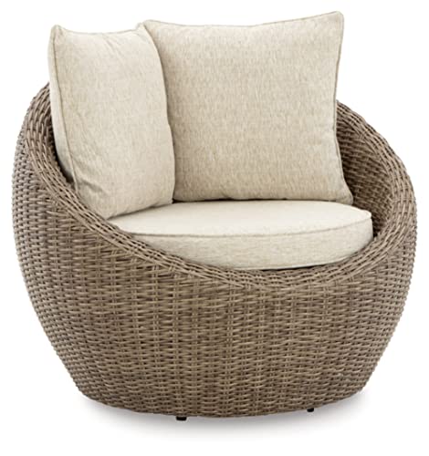 Signature Design by Ashley Danson Swivel Lounge With Cushion - Image 4