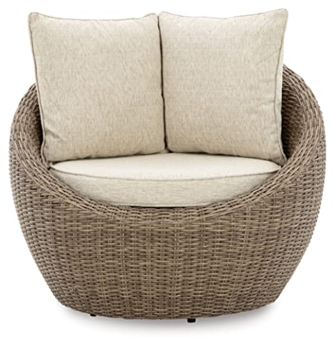 Signature Design by Ashley Danson Swivel Lounge With Cushion - Image 5