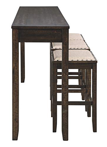 Signature Design by Ashley Rokane Urban Farmhouse Dining Set, Brown - Image 5
