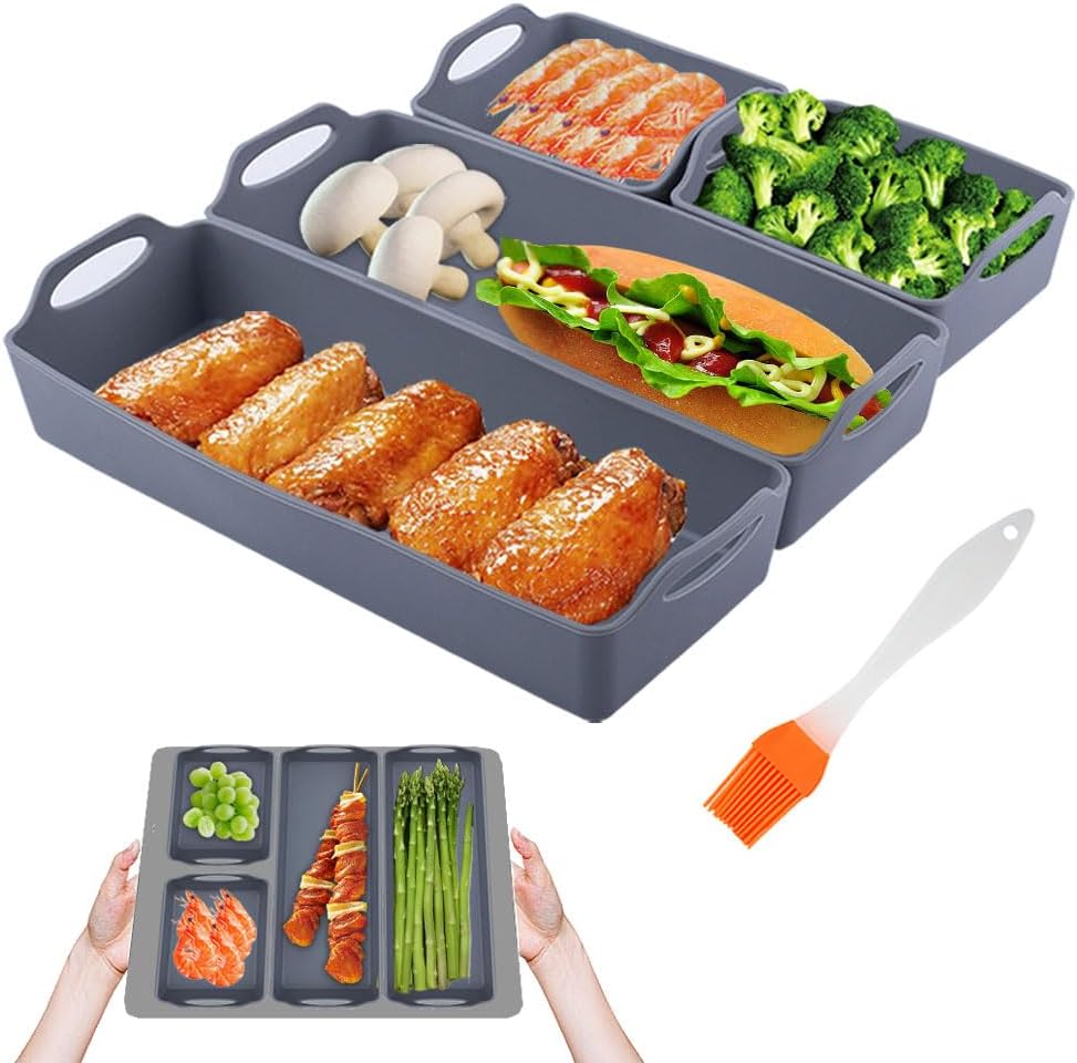 Garqitwan Silicone Bakeware Set, 4-Piece Nonstick