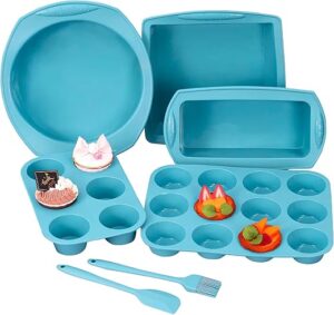 BELMAKS Silicone Baking Set – Nonstick Bakeware Tools