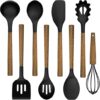 Umite Chef Silicone Cooking Utensil Set, 8-Piece