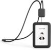 SANTLET Silicone ID Badge Holder With Cord