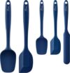 HOTEC Silicone Spatula Set For Baking And Cooking
