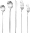 ROMAWARE Silverware Set, 40 Piece Stainless Steel