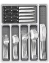 EWFEN Silverware Set with Organizer, Stainless Steel Flatware