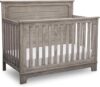 Delta Children Simmons Kids Monterey Convertible Crib, Rustic White