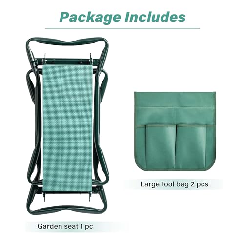 Simple Deluxe Garden Kneeler And Seat With Tool Pouch - Image 3