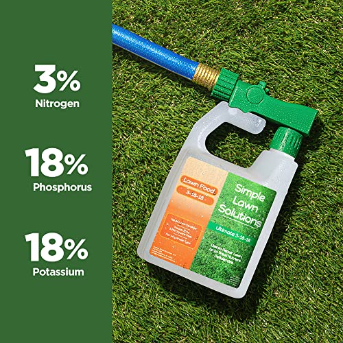 Simple Lawn Solutions Ultimate 3-18-18 NPK Lawn Food Fertilizer - Image 3