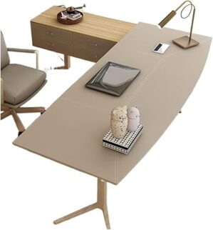 MBNVBNM Simple Solid Wood Executive Desk