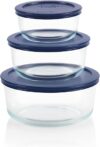 Pyrex Simply Store 3-Pack Large Glass Storage Set