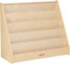 ECR4Kids Single-Sided Classroom Bookshelf, Natural