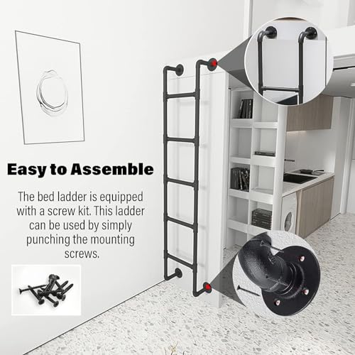 SJHKXAHY Basement Escape Ladder For Egress Window - Image 3