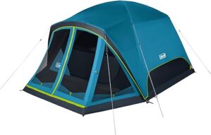 Coleman Skydome Dark Room Tent With Screen Room