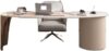 MBNVBNM Slate Marble Minimalist Office Desk