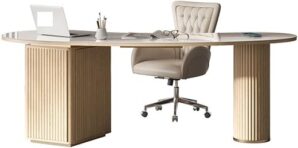 MBNVBNM Slate Wooden Simple Office Desk