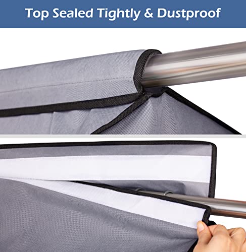 SLEEPING LAMB Garment Bags Closet Storage With Zippers - Image 3