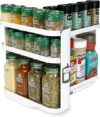 Cabinet Caddy SNAP! Slide & Rotate Spice Rack Organizer