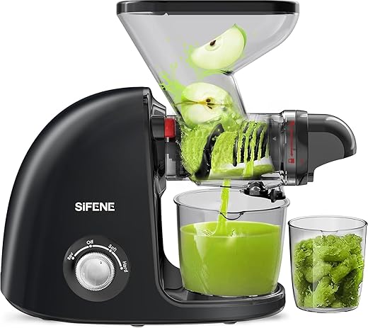 SIFENE Slow Masticating Cold Press Juicer Machine