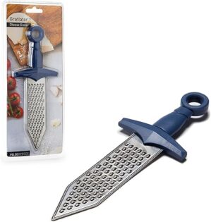 PELEG DESIGN Small Cheese Grater Sword-Shaped Utensil