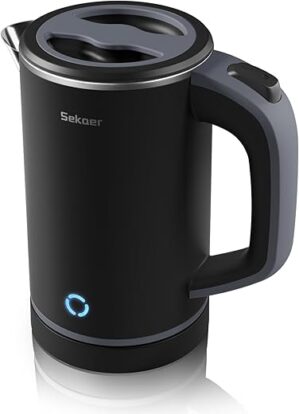 Sekaer Small Electric Stainless Steel Kettle 0.8L