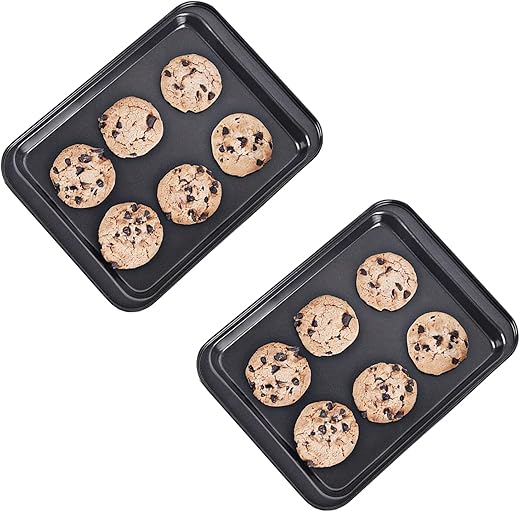 HYTK Small Nonstick Baking Sheets 9.45 X 7.09 Inch